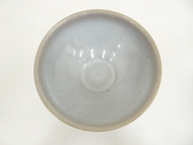 道具 ] - 道具 古狭間窯 加藤青山造 白天目茶碗（共箱